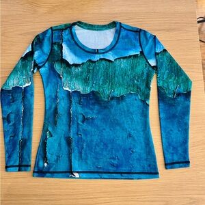 SOLD - InknBurn Peeling Paint Long Sleeve Tech - Small
